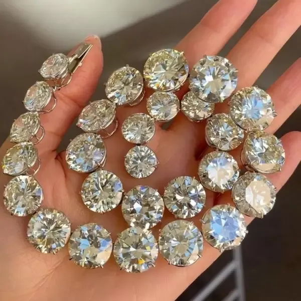 White Sapphire Necklace